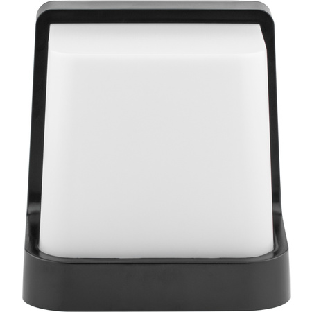 Kinkiet Ogrodowy Elewacyjny Lampa Ścienna E27 CZARNA Kwadratowa CORGI