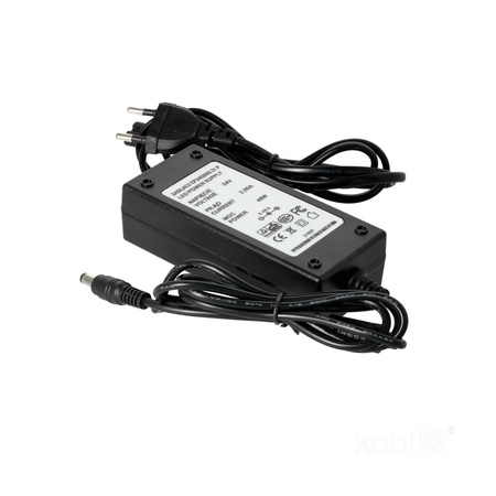 Zasilacz Desktopowy Transformator 24V 48W 2,00A Wtyk DC Kobi