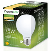 Zestaw 3x Żarówka LED E27 G95 8W = 75W 3000K Ciepła Globe Mleczny Filament LUMILED