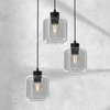 Lampa Wisząca Sufitowa SOMBRA SMOKED 3xE27 Milagro