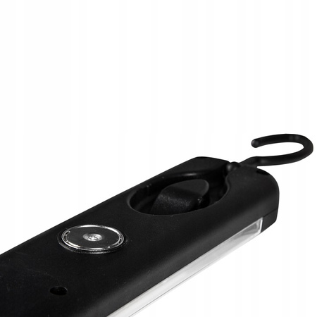 Latarka Warsztatowa Lampa Garażowa LED 230V 15W 960lm Magnes Haczyk na Kablu 5m MasterLED