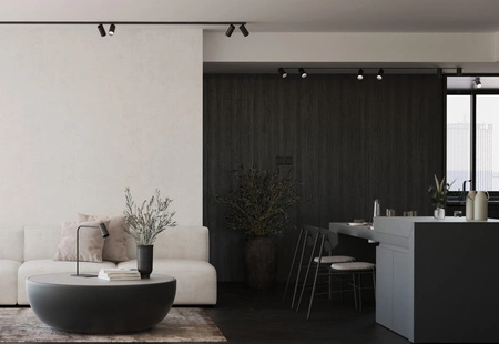 Lampa Sufitowa Oprawa Podtynkowa Reflektor Punktowa 6x GU10 Czarna Nowoczesna MONO DEEP 10463 Nowodvorski