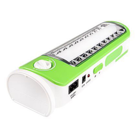 Lampa LED Warsztatowa Regulowana 4W 320lm 6500K Zimna Zielony Biały Masterled