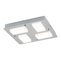Kinkiet Ścienny Lampa LED Łazienkowa Nad Lustro 16.5W 1548lm 4000K Chrom IP44 Minimalistyczny Ruben 5725 Rabalux