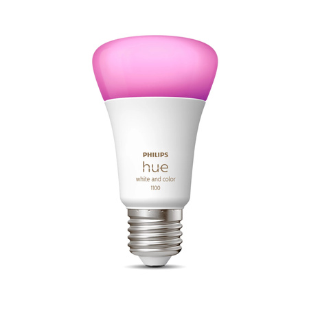 Żarówka LED E27 A60 11W = 75W 1100lm 2000-6500K CCT + RGB SMART Inteligentna Bluetooth ZigBee White and Color Ambiance Philips HUE