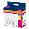 3x Żarówka LED B37 Świeczka E14 7.5W = 60W 806lm 3000K Ciepła 220° VALUE CLASSIC Osram