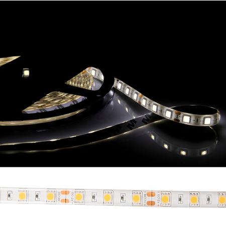 Taśma Pasek LED 28W 2750lm 4000K Neutralna 120° Biała IP65 Ściemnialna 12V Sanico Goldlux