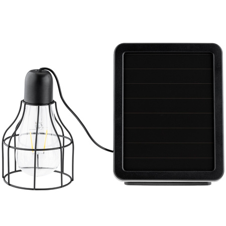 Lampa Solarna LED Zewnętrzna Ogrodowa Wisząca 3000K IP44 Czujnik Zmierzchu