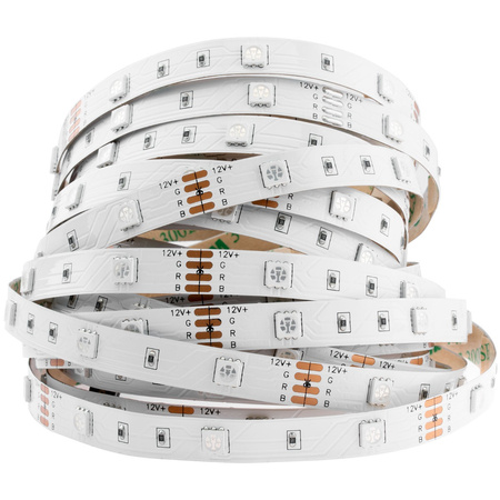 Taśma LED Pasek 12V 36W 150LED 5050 RGB 10mm 5m