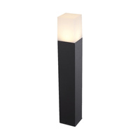 Lampa Ogrodowa Słupek GU10 IP54 50CM Kwadratowy Czarny mat VT-7614 V-TAC