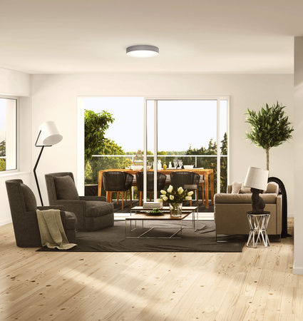 Plafon LED lampa sufitowa ORBIS Eye 32W 3300lm ciepła-zimna 49cm SMART+ WiFi LEDVANCE