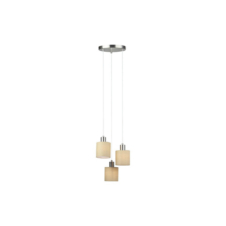 Lampa Wisząca Sufitowa 3x E14 Brązowy Nowoczesny Natina Rabalux