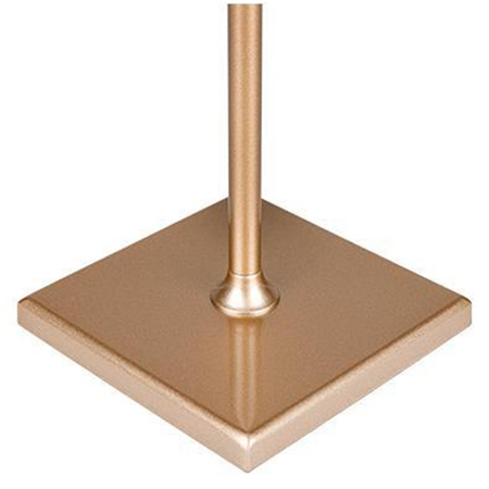 Lampka Biurkowa Stołowa LED 3W 200lm 4000K Neutralna Akumulatorowa Szkolna Nocna Ściemnialna Włącznik On/Off Złota Solio Masterled