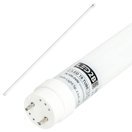 Świetlówka LED T8 G13 22W 2400lm 6500K Zimna 150cm LED2B Kobi