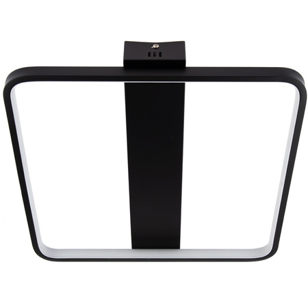 Lampa Sufitowa Żyrandol LED Galax 40W czarny + Pilot