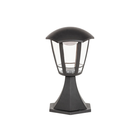 Lampa Ogrodowa Słupek Zewnętrzny Stojący 8W 500lm 3000K IP44 30cm Czarny Klasyczny Sorrento Rabalux