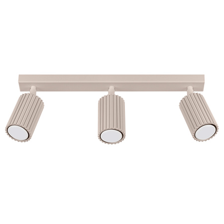 Lampa Sufitowa Reflektor 3x GU10 Aluminiowa Taupe Karbon Deep Space SL.1764 Sollux