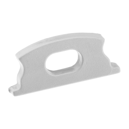 Zaślepka do Profilu KM24-S z OTWOREM Srebrna Tworzywo Sztuczne
