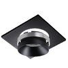 Oprawa sufitowa halogenowa kwadratowa SIMEN MR16 GU10 czarno-biała Kanlux