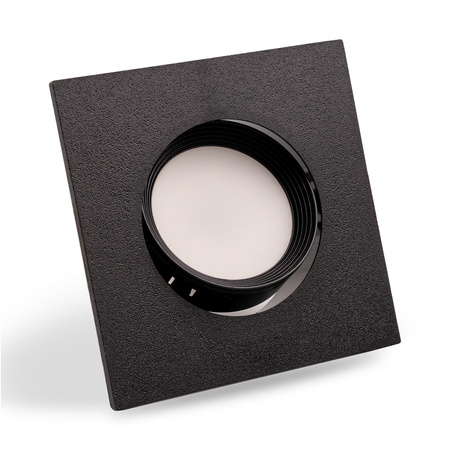 Oprawa Halogenowa Podtynkowa Ruchoma Kwadratowa Czarna GU10 MR16 VENTUS Lumiled