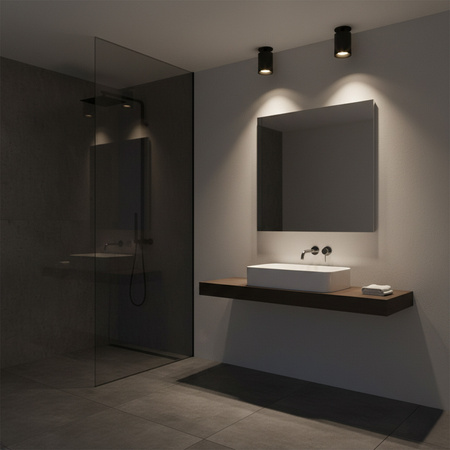 Oprawa sufitowa natynkowa okrągła JUPITER 10 C GOLDLUX (Polux) DOWNLIGHT E27