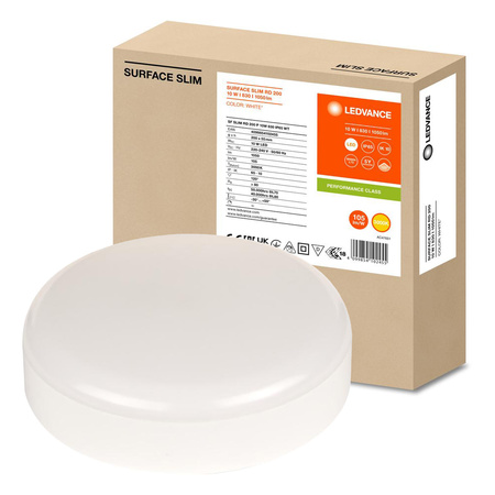 Plafon LED Lampa Sufitowa 10W 1050lm 3000K Ciepła Natynkowa Biały 20cm Surface Ledvance