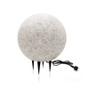 Kula Lampa Zewnętrzna Oprawa Ogrodowa E27 Szara IP65 Garden ball Kobi