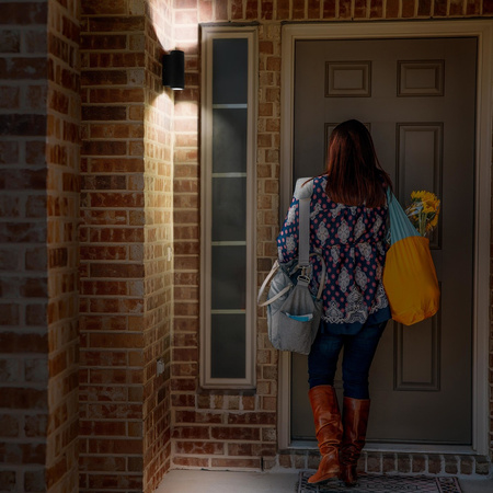 Lampa Ogrodowa Zewnętrzna Kinkiet Elewacyjny LED GU10 IP44 Szary Endura Ledvance
