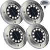 Zestaw 4x Lampka Ogrodowa 12x LED SOLARNA DOGRUNTOWA Wbijana IP54