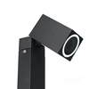 Lampa ogrodowa LED QUAZAR 15S GU10 IP44 KOBI Czarna