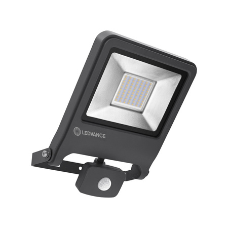 Naświetlacz LED Reflektor Zewnętrzny Lampa 50W 4500lm 4000K IP44 Szary Z Czujnikiem Ruchu i Zmierzchu Endura Ledvance