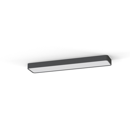Plafon Lampa Sufitowa Oprawa Natynkowa G13 Grafitowa SOFT CEILING LED 90X20 7531 Nowodvorski
