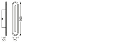 Kinkiet LED Lampa Sufitowa Ścienna Łazienkowa 13W 350lm CCT Ściemnialna Czarny SMART+ WiFi Orbis Ledvance