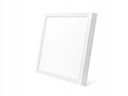 Panel LED Oprawa Sufitowa 24W 1920lm 4000K Neutralny Natynkowy Kwadratowy Biały Proma Masterled