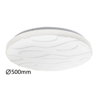 Plafon LED Lampa Sufitowa Oprawa Ścienna Natynkowa 50W 4500lm 3000-6500K CCT Ściemnialna Pilot Biały Nowoczesny Mason Rabalux