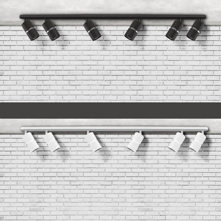 Oprawa Ścienno-Sufitowa Reflektor Punktowy 6x GU10 CzarnaSrebrna BAMBOO Sanico Goldlux