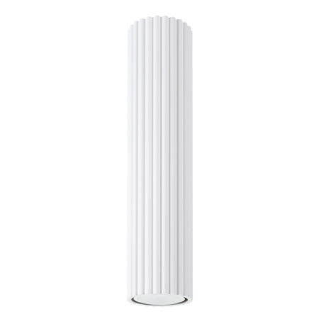 Lampa Sufitowa Oprawa Natynkowa Tuba Spot 1x GU10 Biała Karbon Deep Space SL.1532 Sollux