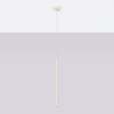 Lampa Wisząca Sufitowa Zwis Tuba Spot 1x G9 Beżowa Pastelo Ocean Green SL.1512 Sollux