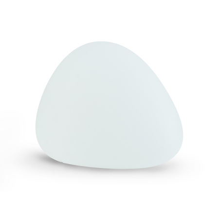 Lampa Ogrodowa Oprawa Zewnętrzna Stojąca Słupek E27 Biała Wodoodporna IP44 STONE S 10579 Nowodvorski