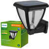 Lampa Ogrodowa LED Kinkiet Elewacyjny Solarny VAPORA 1,5W 2700K IP44 Czujnik Zmierzchu PHILIPS