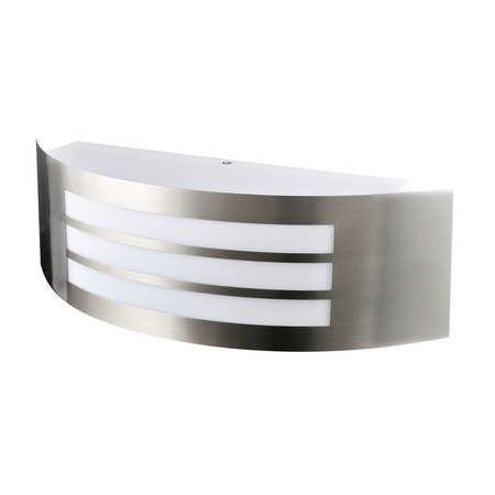 Plafon ogrodowy LED E27 Sitom GOLDLUX (Polux) stalowy srebrny Inox