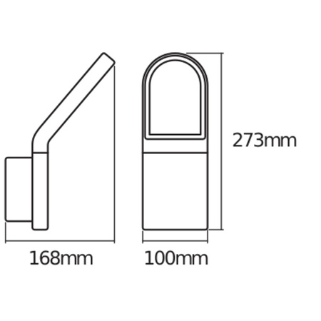 Kinkiet Ogrodowy Lampa Elewacyjna Zewnętrzna LED z Czujnikiem Ruchu i Zmierzchu 12W 740lm 3000K Ciepła Szary IP44 Endura Osram
