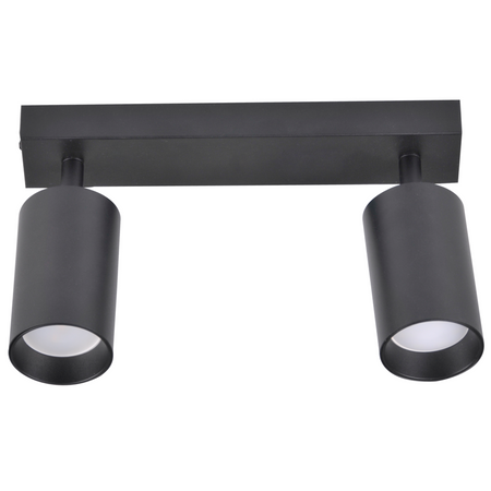 Lampa Listwa Oprawa Sufitowo-Ścienna LED 2 x GU10 MARIBEL Czarny GOLDLUX (Polux)