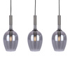 Lampa Wisząca Sufitowa LUGANO SMOKED 3xE14 Milagro