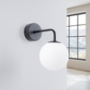 Lampa Ścienna Kinkiet 1x G9 Czarna Biała Astral French Sky SL.1661 Sollux