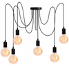 Lampa wisząca sufitowa ARANE PAJĄK 6 ramion do LED 6x E27 LUMILED