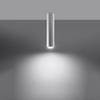 Lampa Sufitowa Oprawa Natynkowa SPOT TUBA GU10 Tubularna Biała Nowoczesna Lagos Sollux