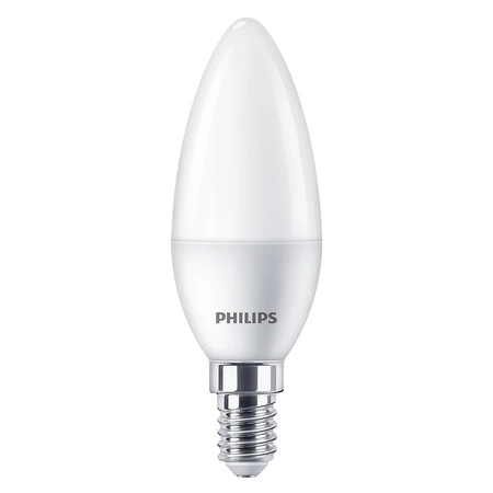 6x Żarówka LED E14 Świeczka B35 4.9W = 40W 470lm 2700K Ciepła Essential Philips