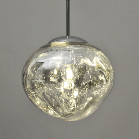 Lampa Sufitowa Wisząca Zwis E27 Chrom Parma Sanico Goldlux