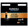 Baterie Alkaiczne DURACELL OPTIMUM AAA LR3 8szt